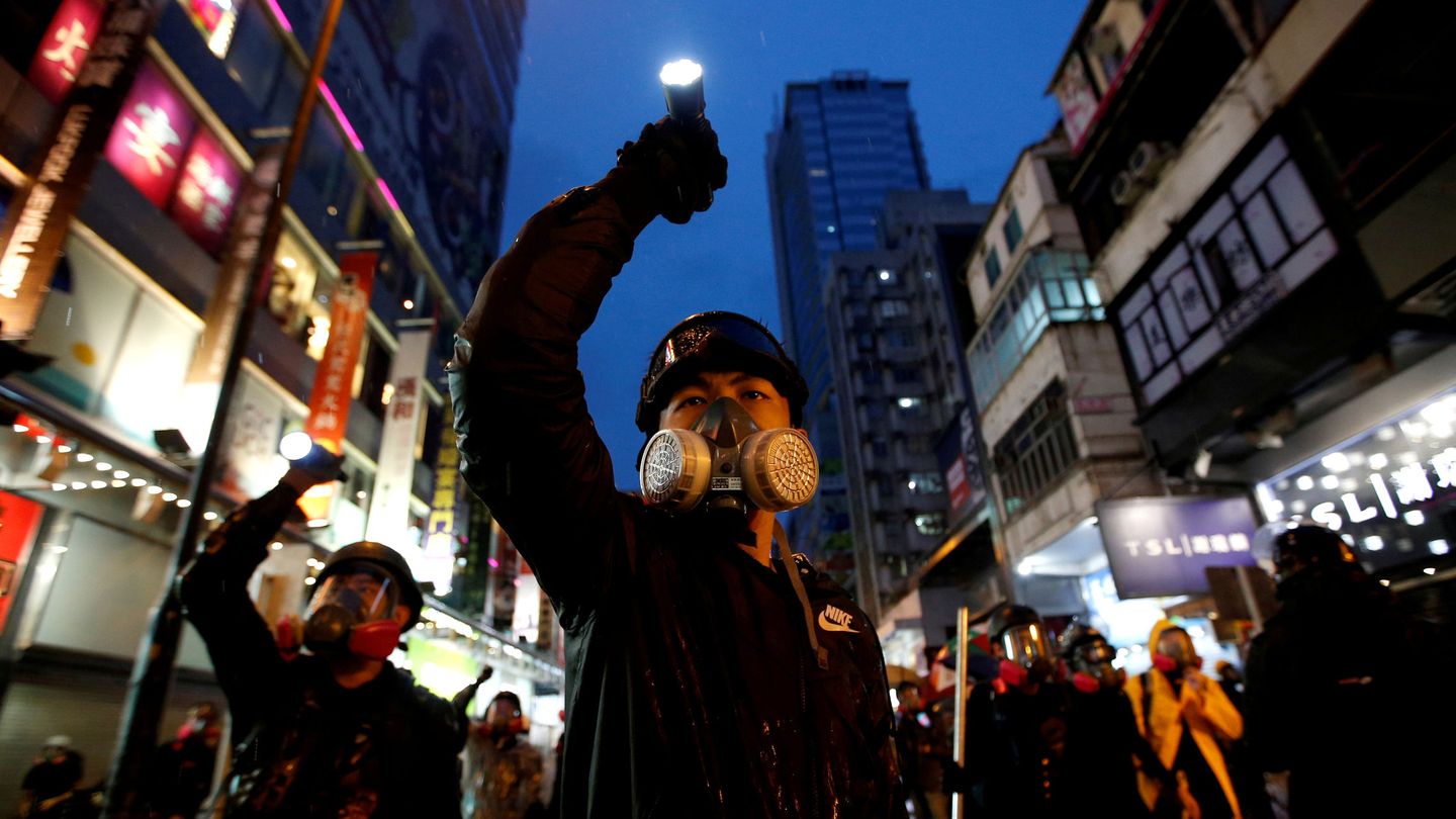 Fotografía de Willy Kurniawan, de la agencia Reuters, durante las protestas en Hong Kong cuya cobertura ha ganado el premio Pulitzer.
