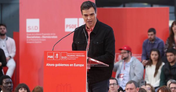 Foto: El líder del PSOE, Pedro Sánchez, durante su intervención en la clausura de la escuela de buen gobierno. (EFE)