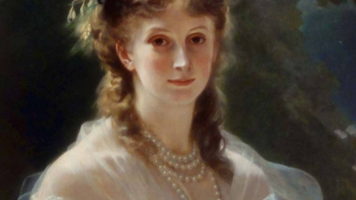 Retrato de Sofía Troubetzkoy, entonces duquesa de Morny, por Winterhalter en 1863. (Museo del Castillo de Compiègne)
