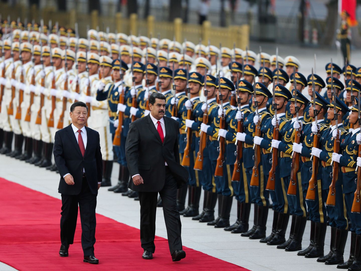 Maduro se encuentra en China, en visita oficial al presidente Xi Jinpin. (Reuters)