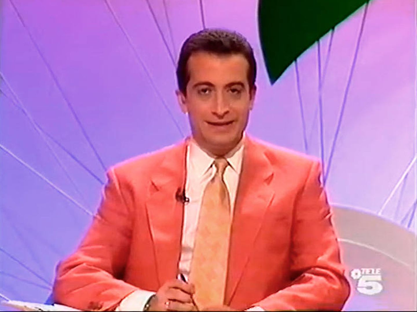 J.J. Santos, conductor de los Giros de Tele 5 (Telecinco)