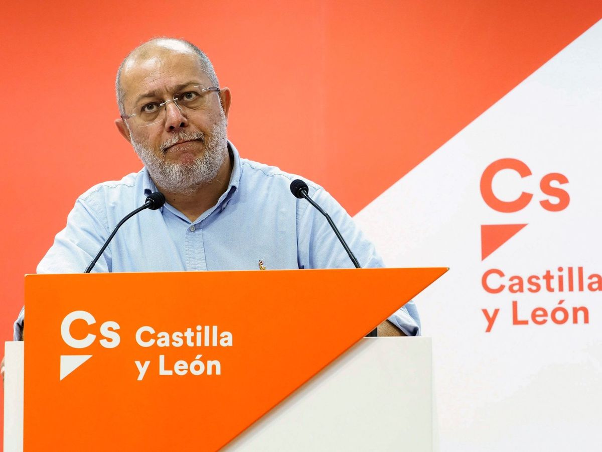 Foto: Francisco Igea, en Valladolid. (EFE)