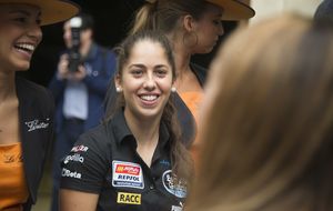 María Herrera no se siente rara entre los pilotos del Mundial