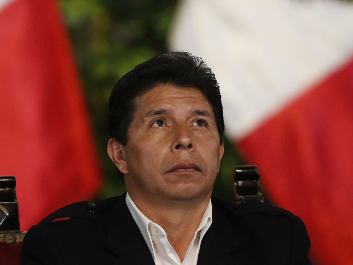 Foto: El presidente de Perú, Pedro Castillo. (EFE/Paolo Aguilar)