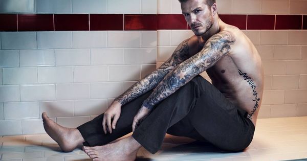 Foto: David Beckham en un anuncio para Bodywear de H&M.