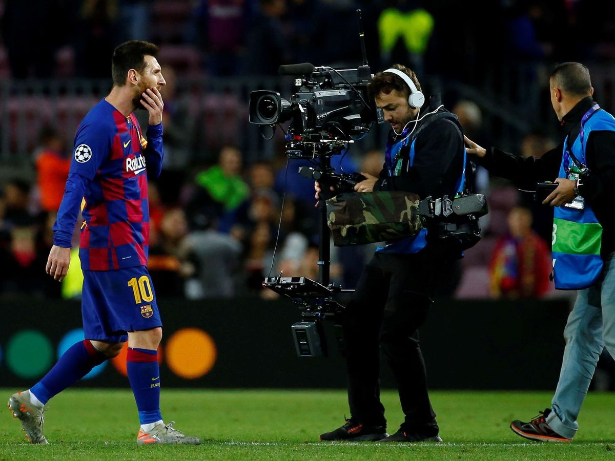 Foto: Leo Messi fue el mejor de un Barcelona gris. (EFE)