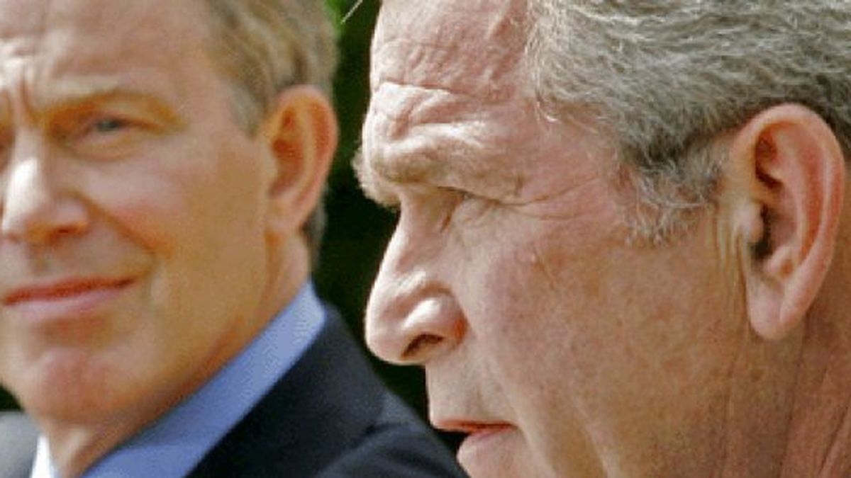 Blair y Bush reafirman su hermosa amistad