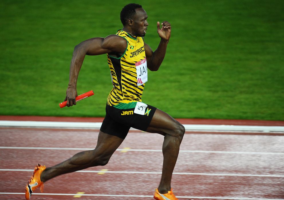 Foto: Usain Bolt en los Juegos de la Commonwealth (Gtres).