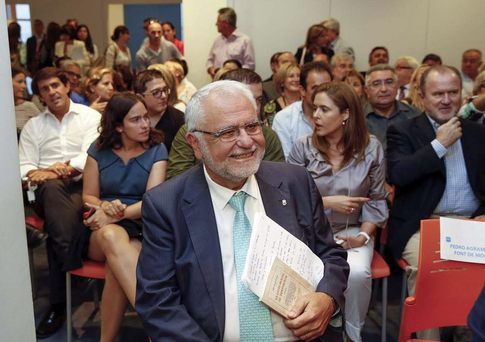 Foto: El expresidente del Les Corts, Juan Cotino (Efe)