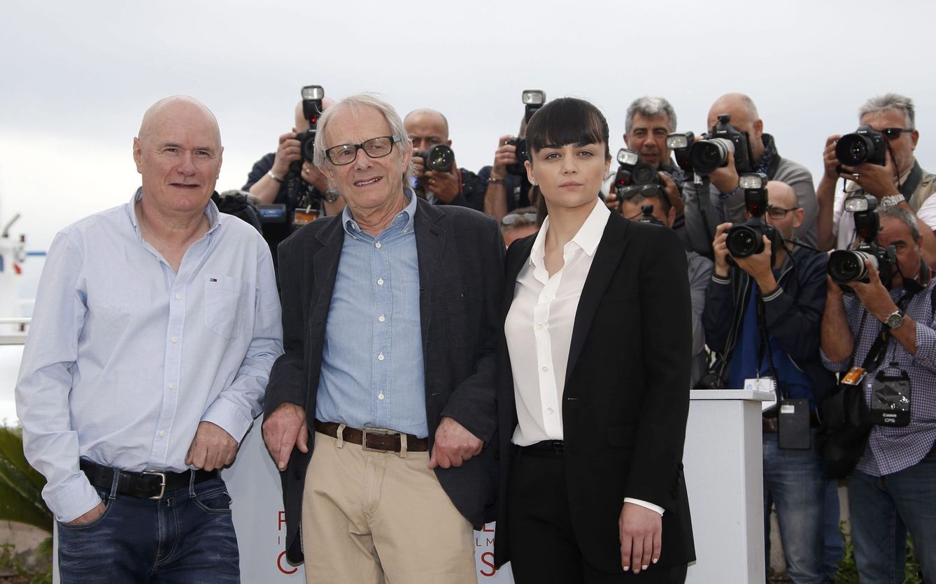 Ken Loach en Cannes (Reuters)