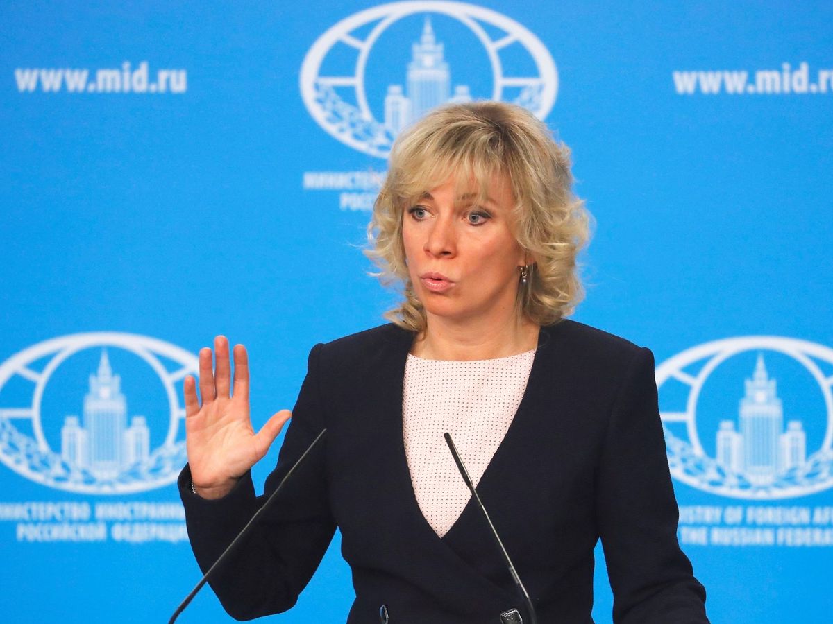 Foto: La portavoz del Ministerio de Exteriores ruso, María Zajarova. (EFE/Sergei Ilnitsky)