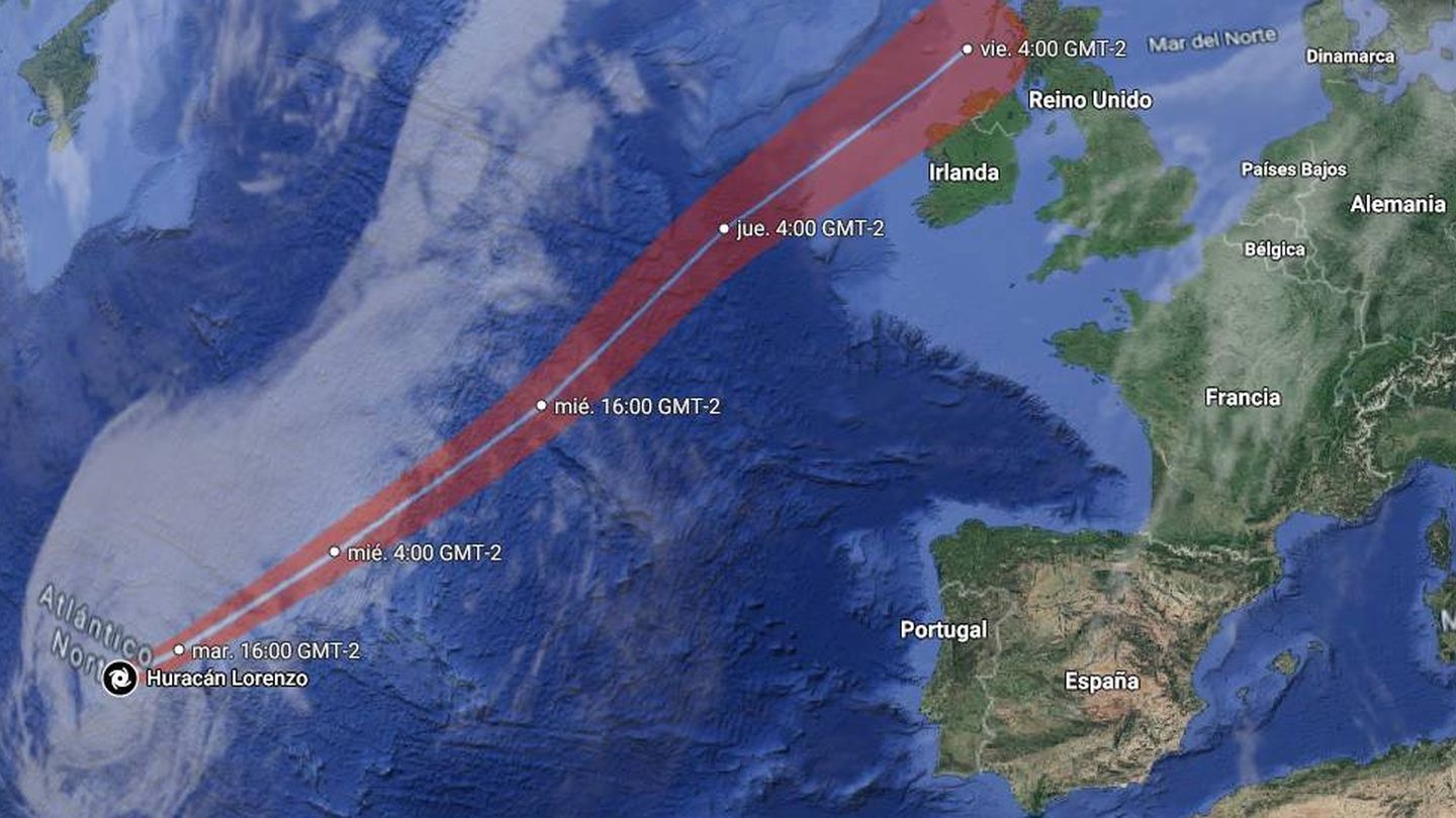 Herramienta de Google Maps para seguir la evolución del huracán