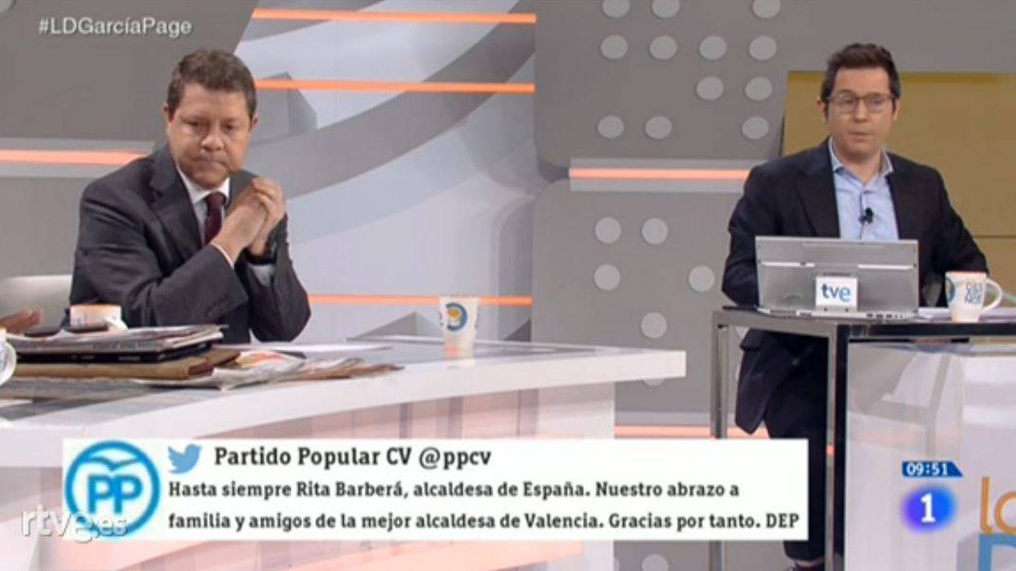 Sergio Martín en 'Los desayunos de TVE'.