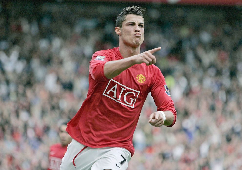 Foto: Cristiano Ronaldo, durante un partido con el Manchester United (EFE)
