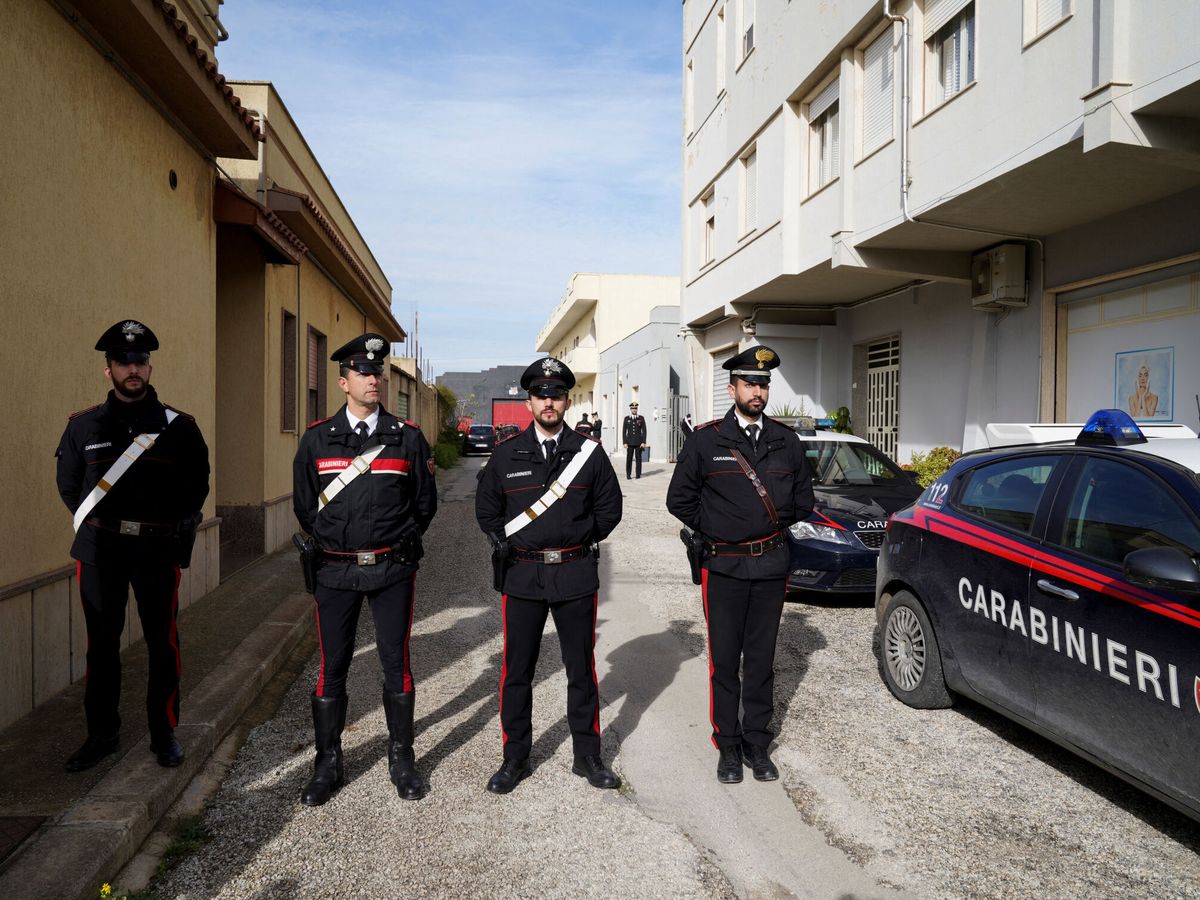 Foto: Policía de Carabinieri. (Reuters/Antonio Parrinello)