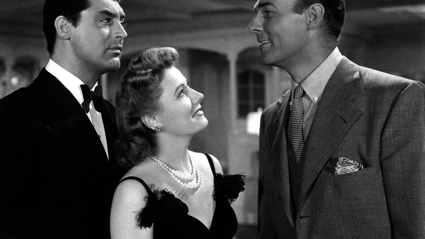 Cary Grant, Irene Dunne y Randolph Scott. (Cordon)
