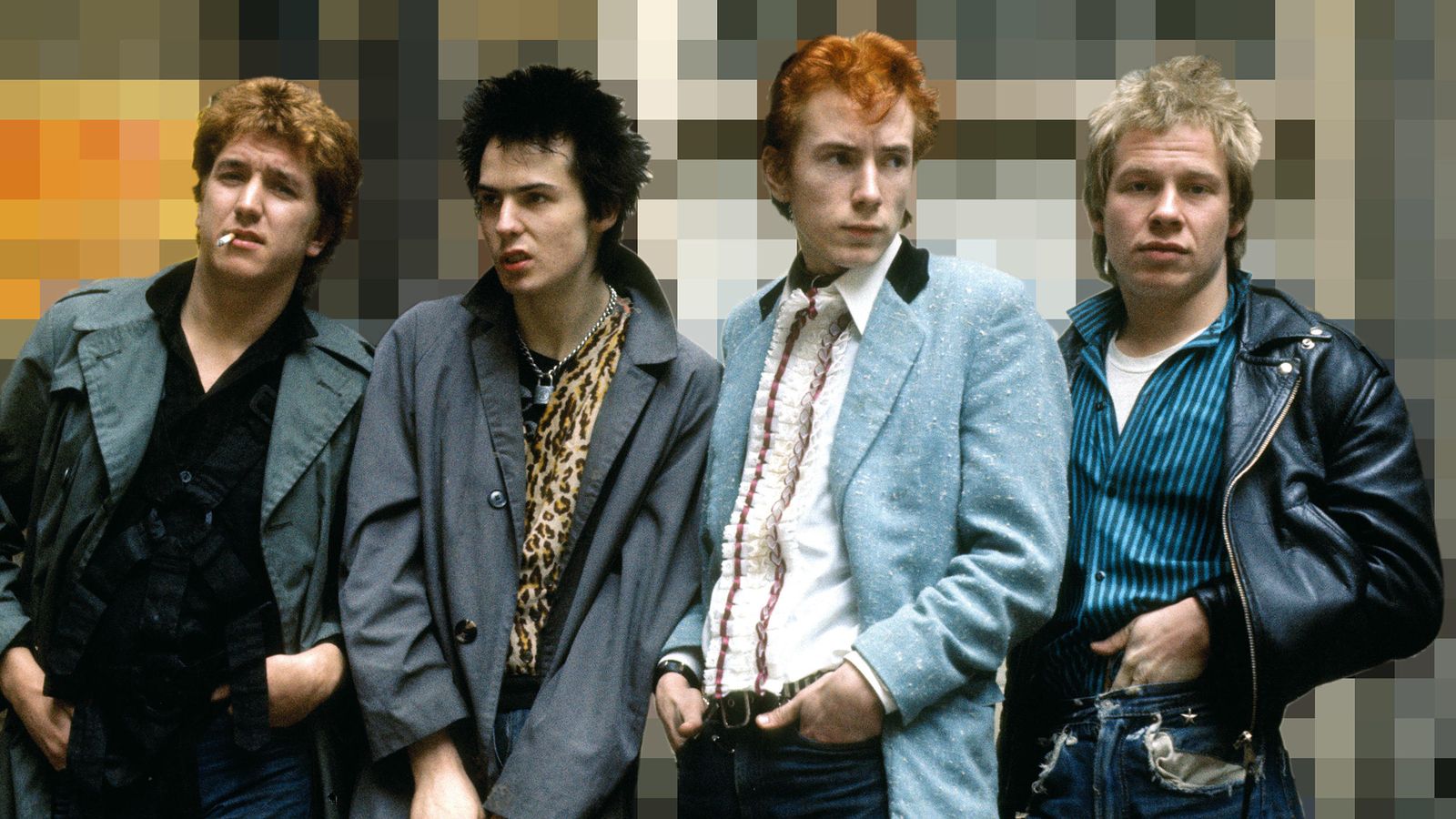 Foto: Lydon, segundo por la derecha, con los Sex Pistols (Adrian Boot/Urbanimage.tv)