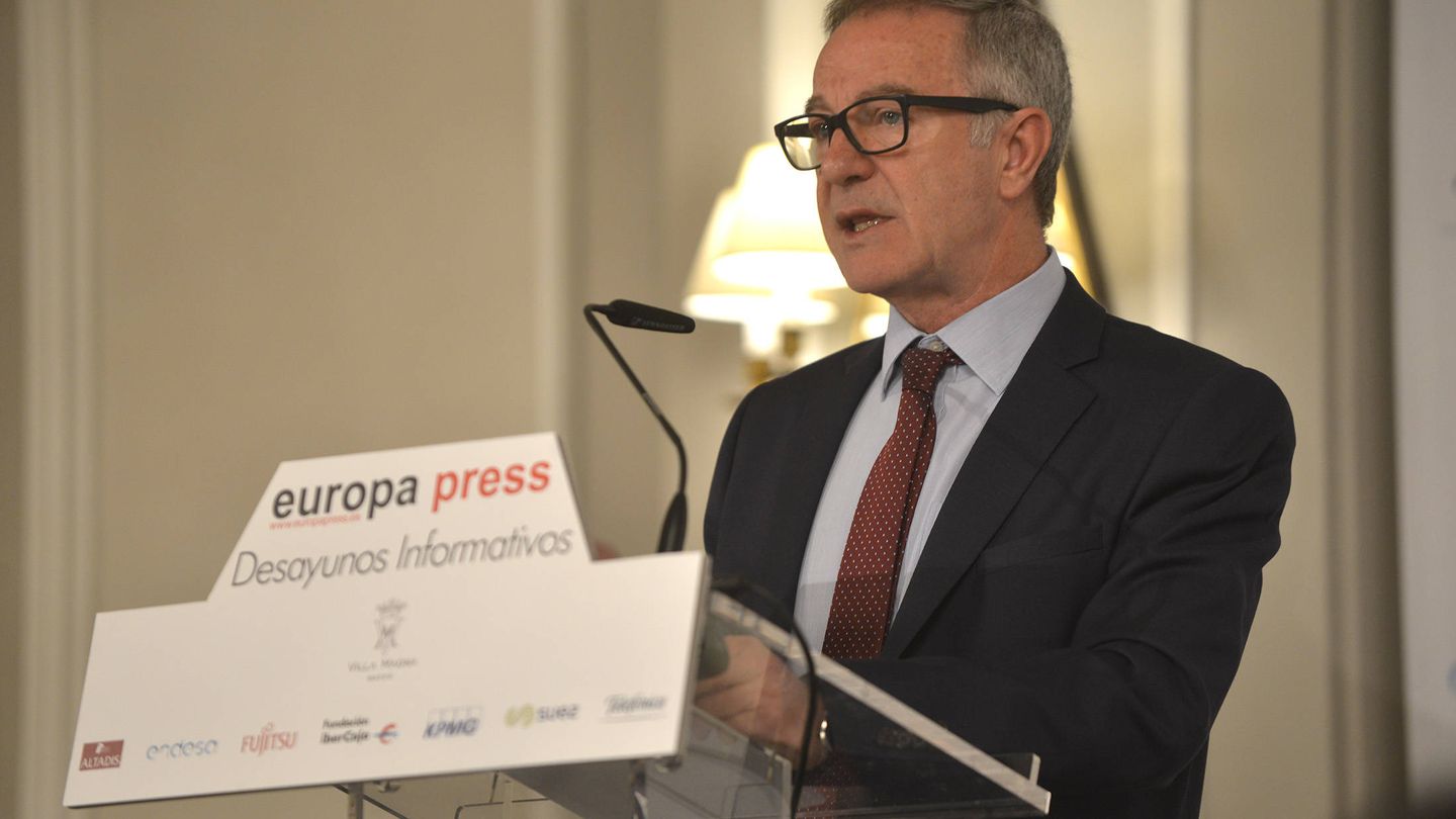 El ministro de Cultura y Deporte, José Guirao, en el Desayuno de Europa Press. (EP)