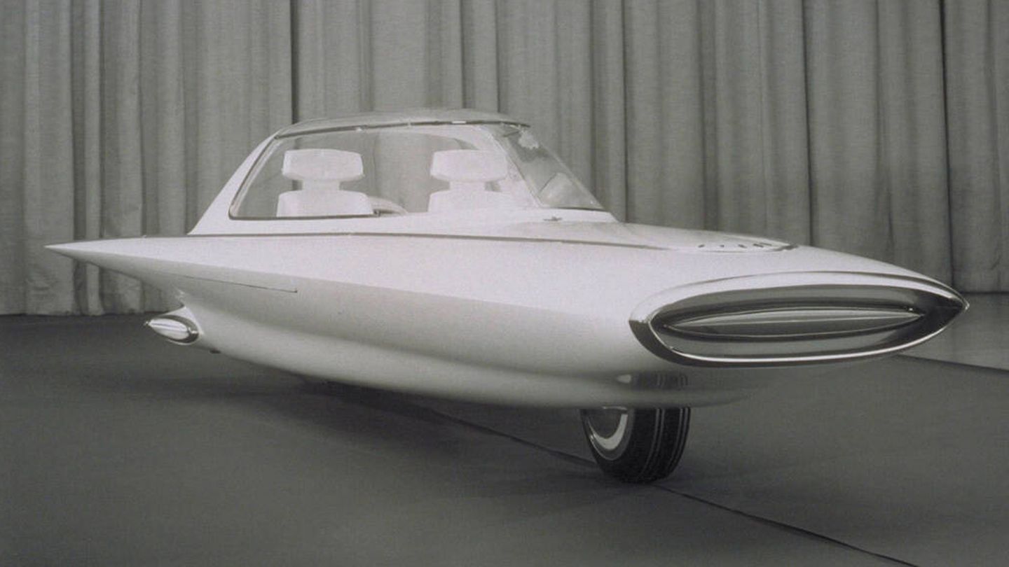 El Ford Gyron durante su primera exposición en 1961. (Insomnia Cured Here / lFlickr)