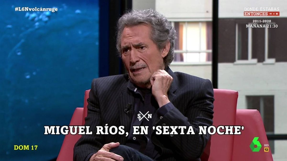 Miguel Ríos, en 'La Sexta noche': "No me gusta mucho el dinero"