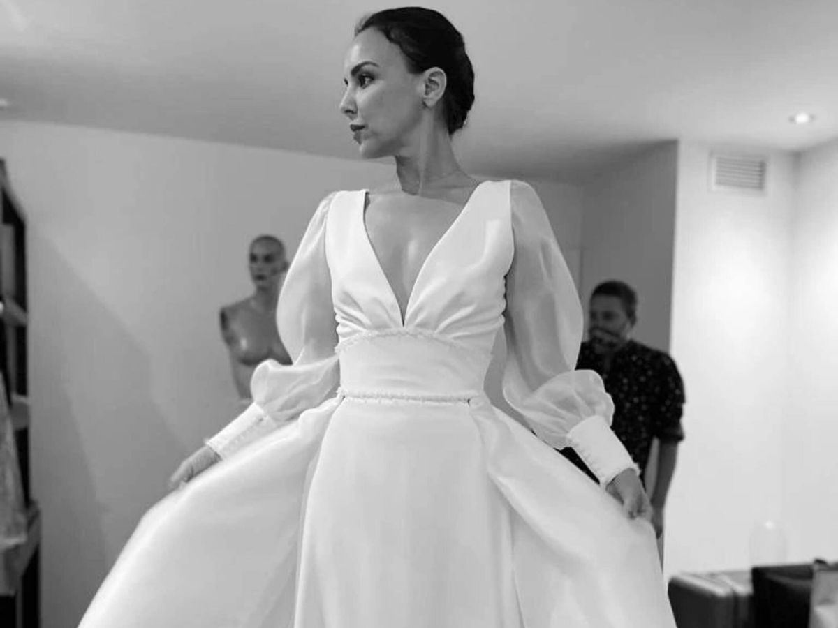 Foto: Nuevas fotografías del vestido de novia de Chenoa. (Instagram/@chenoa)
