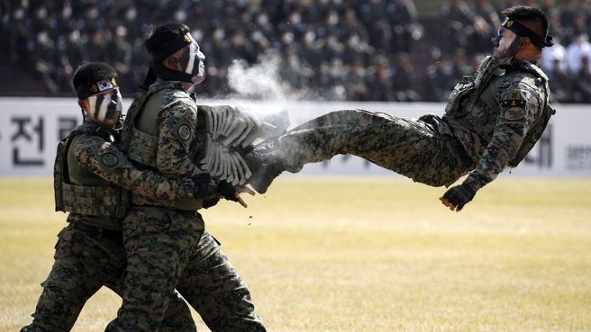 Foto de Día de las Fuerzas Armadas en Corea del Sur