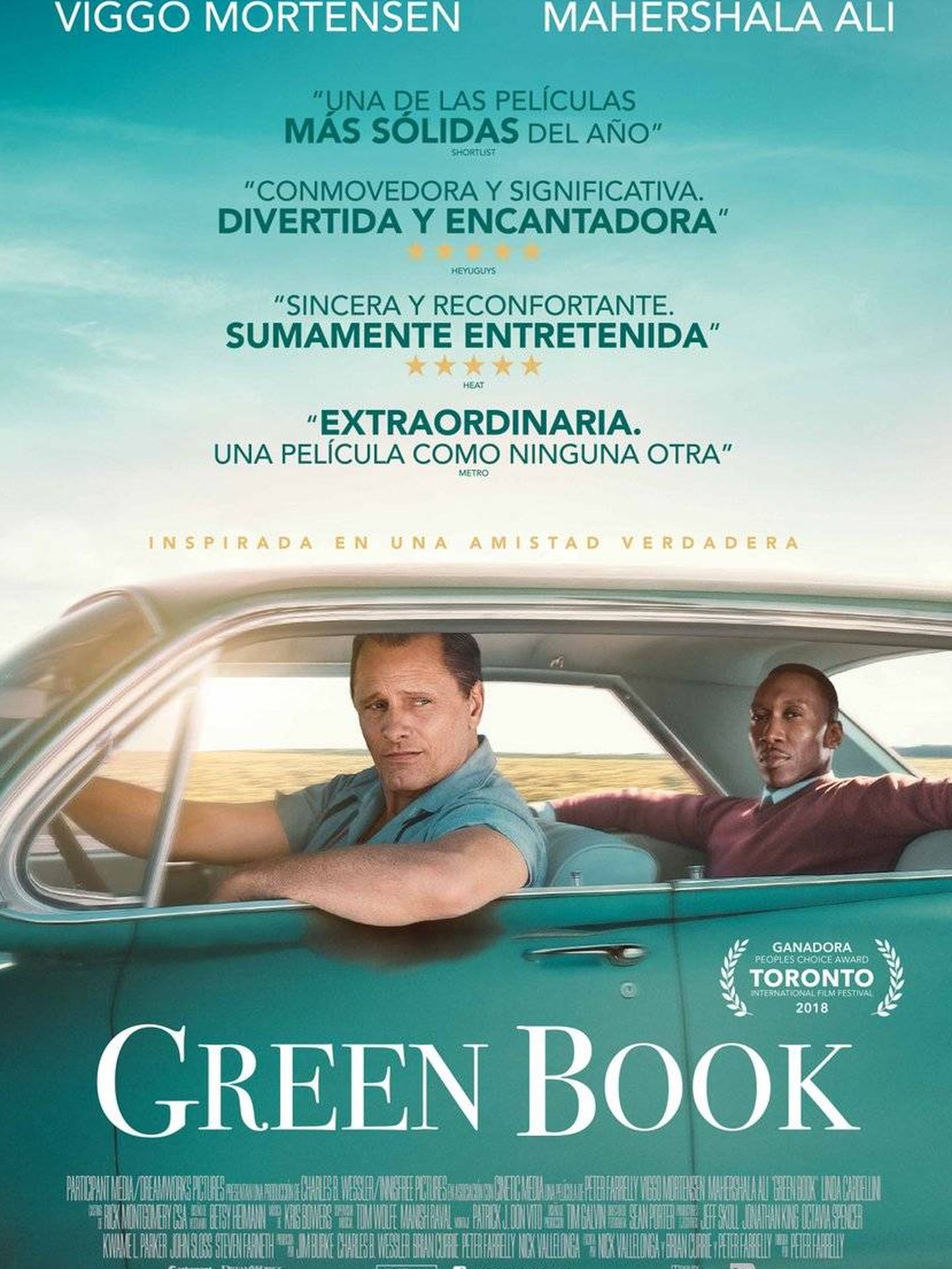 Cartel de 'Green Book'.