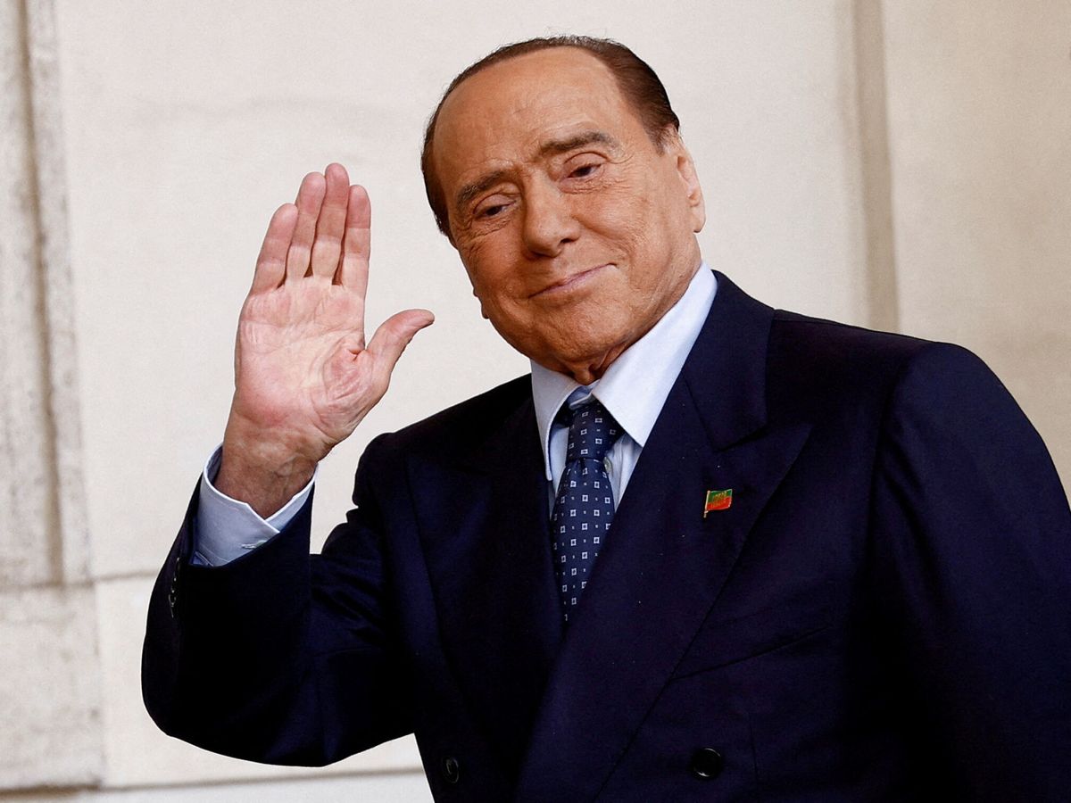 Foto: Silvio Berlusconi, en octubre de 2022 en Roma. (Reuters)