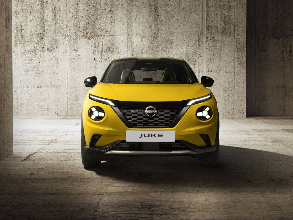 Foto: El Juke Ikon adopta un nuevo tono amarillo, homenaje al primer Juke. (Nissan)