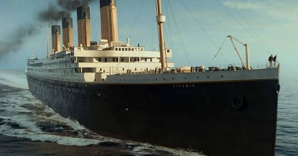 Foto: Fotograma de la película 'Titanic'.