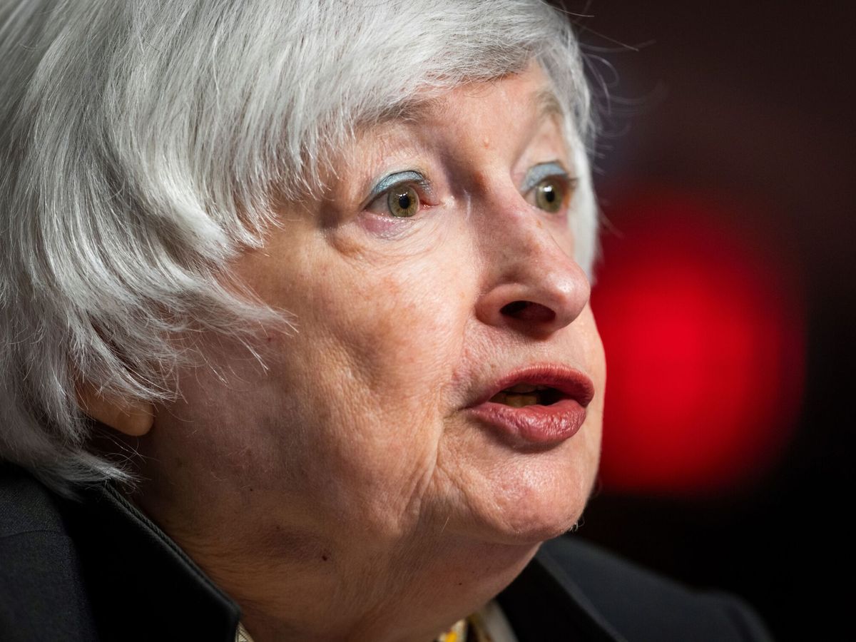 Foto: La secretaria del Tesoro de Estados Unidos, Janet Yellen. (Jim Lo Scalzo/EFE)