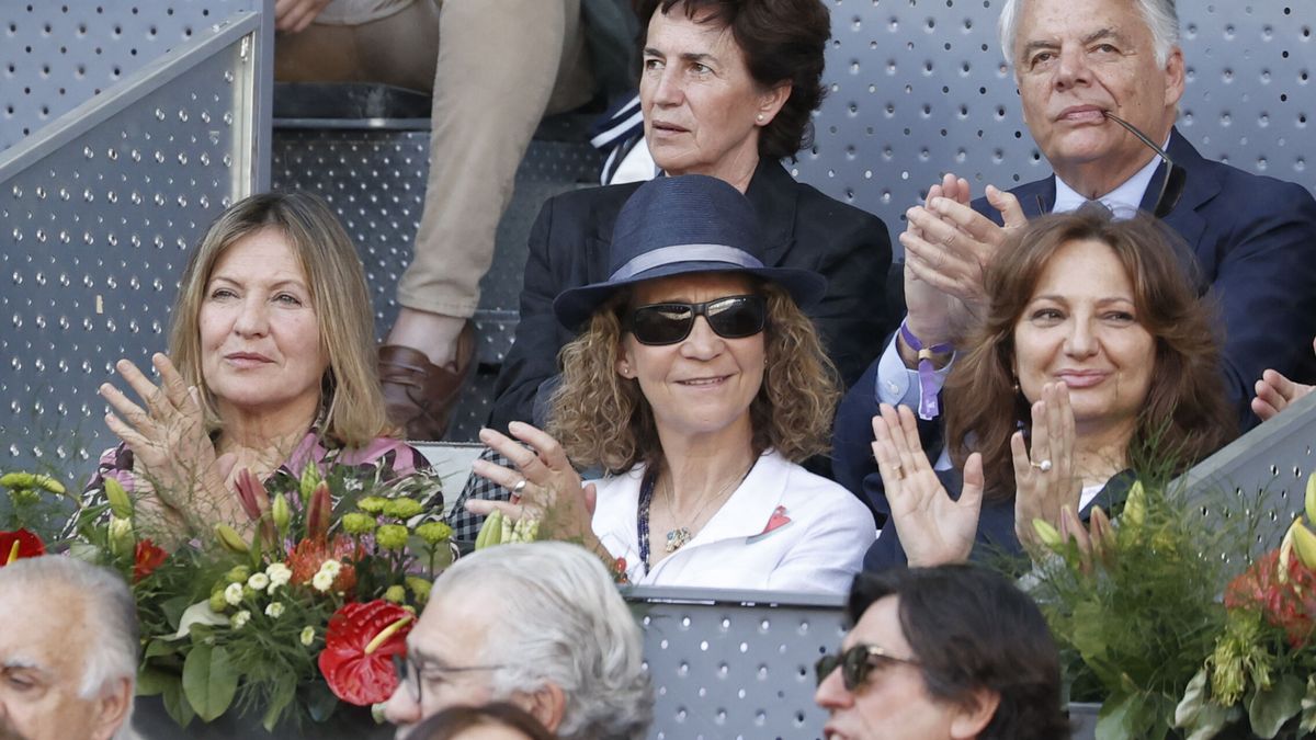 Froilán, la infanta Elena, Felipe VI... La realeza y los famosos, en el tenis este fin de semana