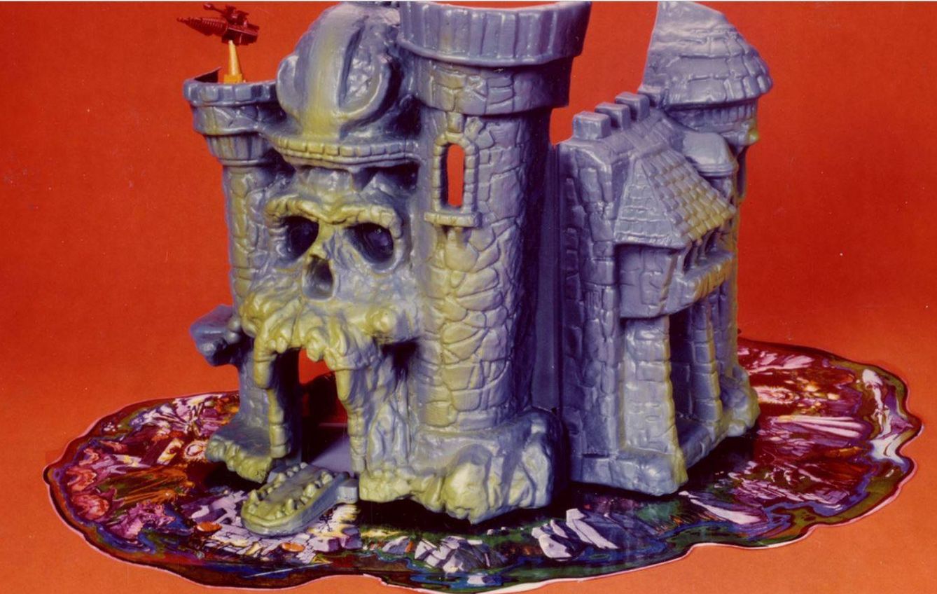El castillo de Grayskull: al principio fue diseñado demasiado pequeño para que cupieran los personajes.