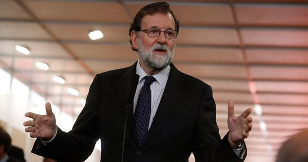 Foto: El presidente del Gobierno, Mariano Rajoy, el día de la Constitución. (EFE)