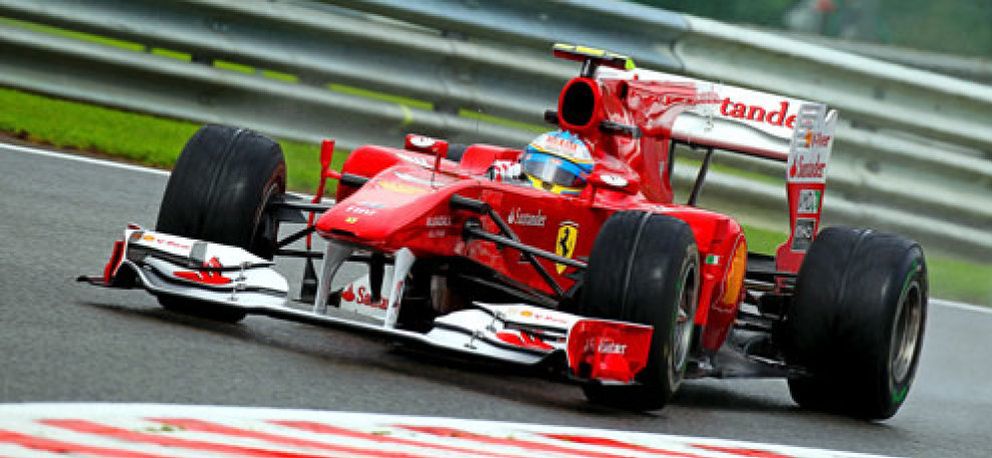 Foto: Alonso partirá desde la décima posición en el Gran Premio de Bélgica