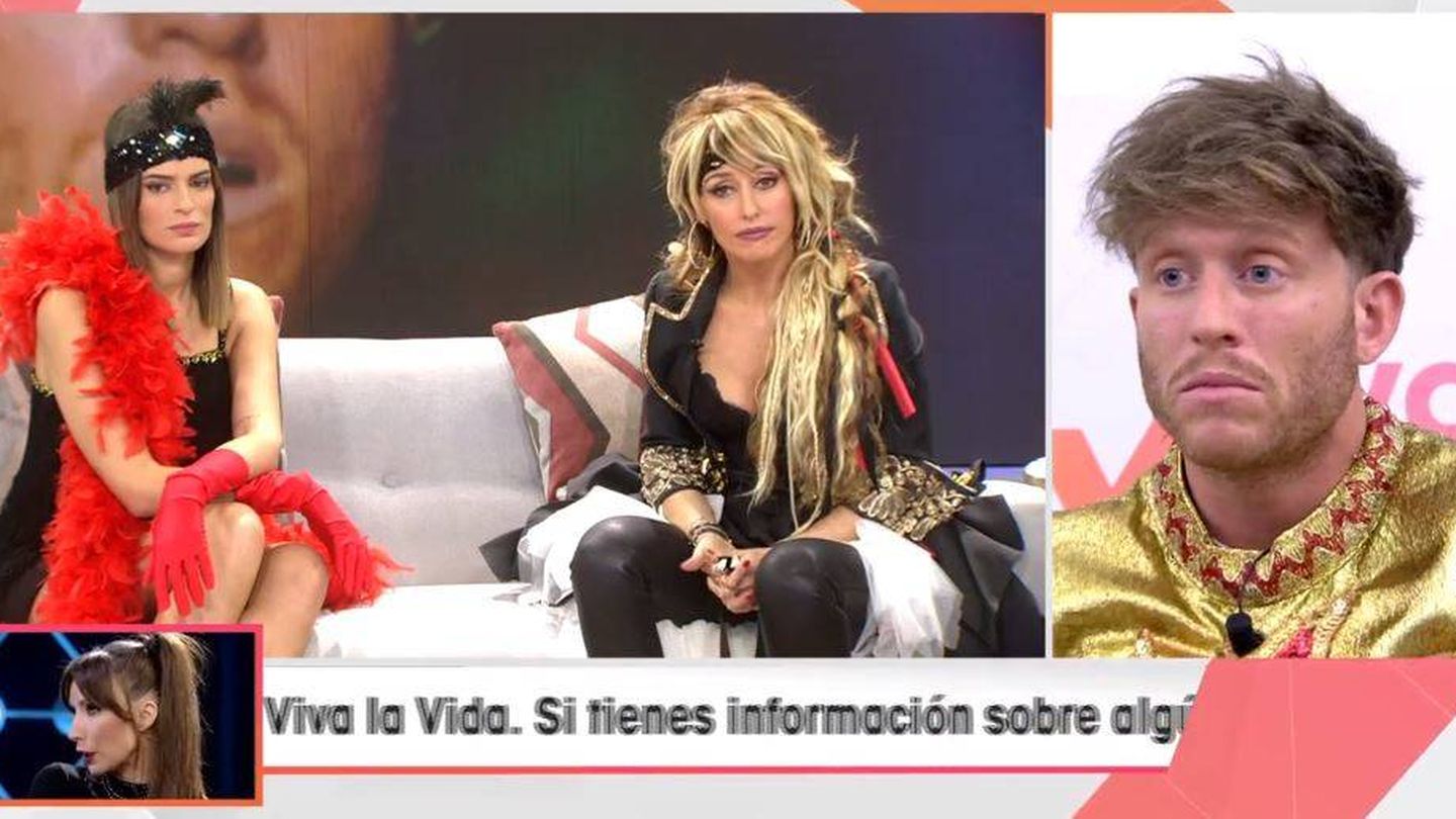 Emma García se dirige a Gonzalo en 'Viva la vida'. (Telecinco)