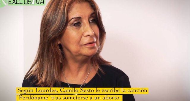 Lourdes Ornelas, expareja de Camilo Sesto. (Telecinco)