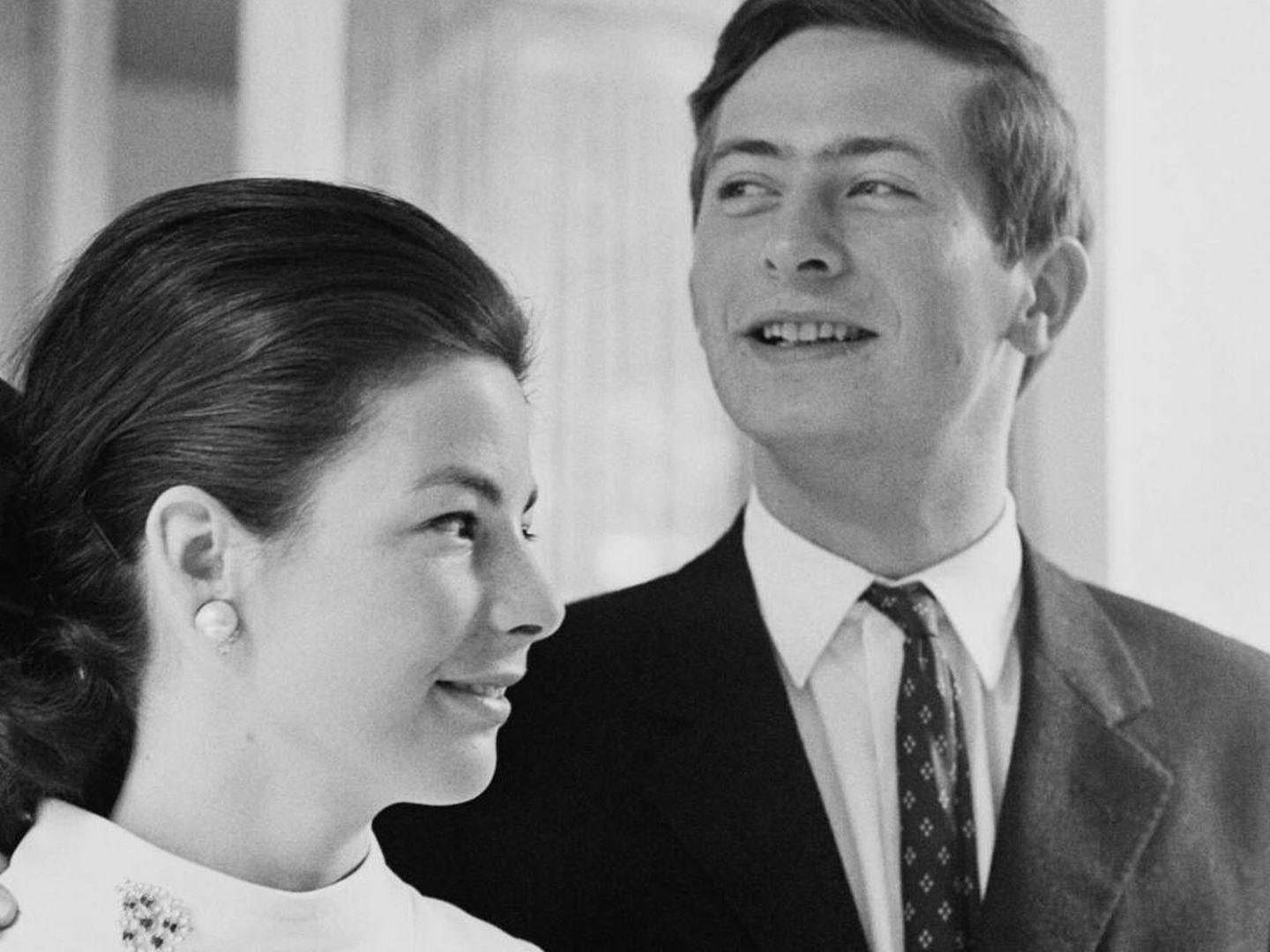  El príncipe Hans y su mujer Marie, en una imagen de 1967. (Getty)