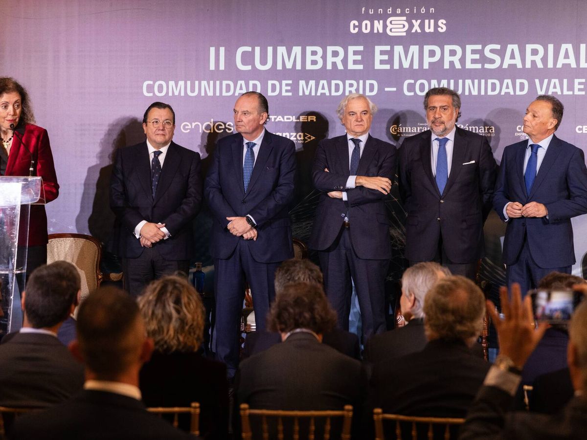 Foto: Representantes empresariales reunidos en la II Cumbre Madrid-Comunidad Valenciana. (Conexus)