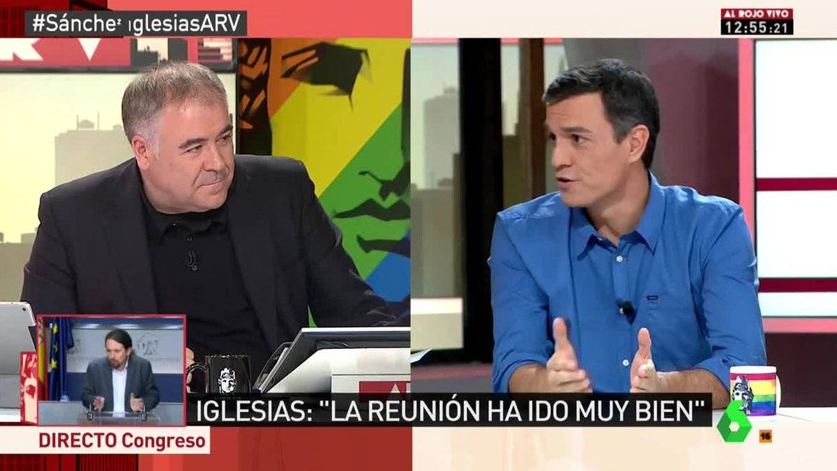 Los 25 titulares de Sánchez en 'Al rojo vivo': "Mi prioridad es que Rajoy no sea presidente"