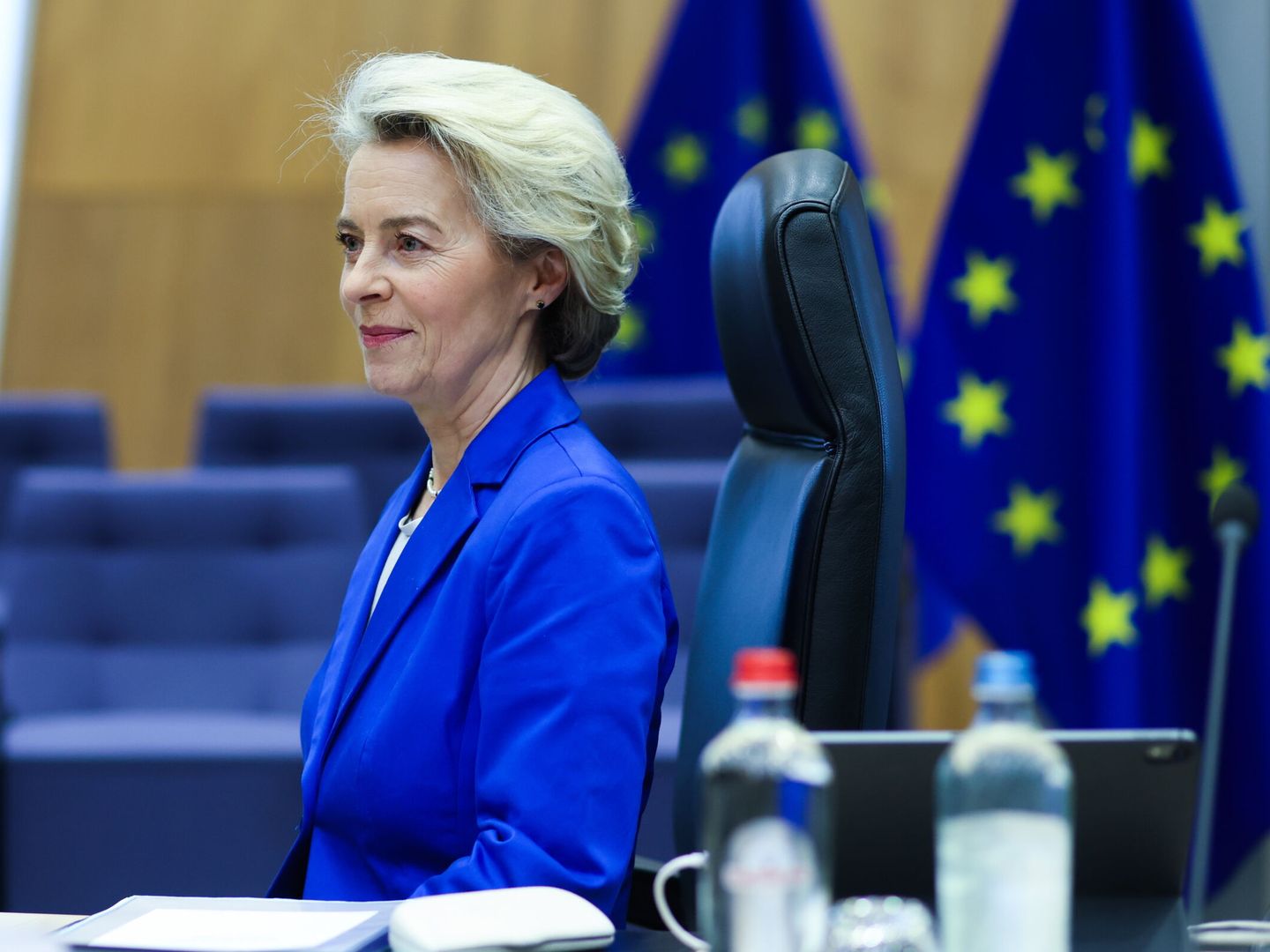 Ursula Von der Leyen, presidenta de la Comisión Europea. (EFE)
