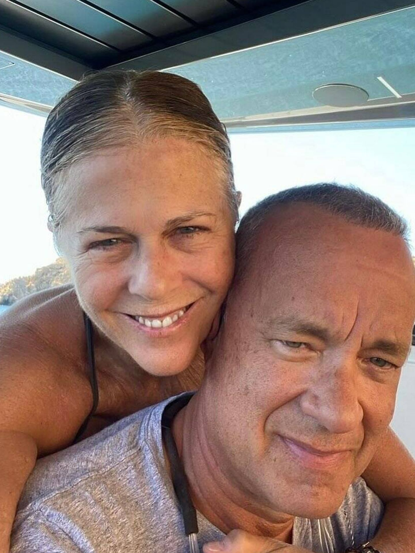 Tom Hanks compartió esta imagen en redes en su aniversario. (Instagram / @ tomhanks)