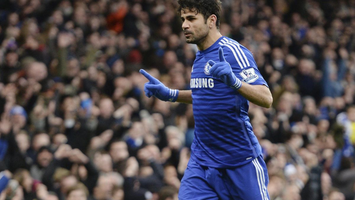 Costa lidera al Chelsea, Silva guía al City y el Arsenal se salva de la mano de Alexis