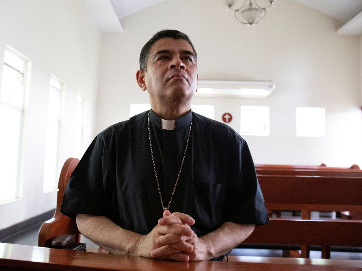 Foto: El obispo nicaragüense Rolando Álvarez. (Reuters/Maynor Valenzuela)
