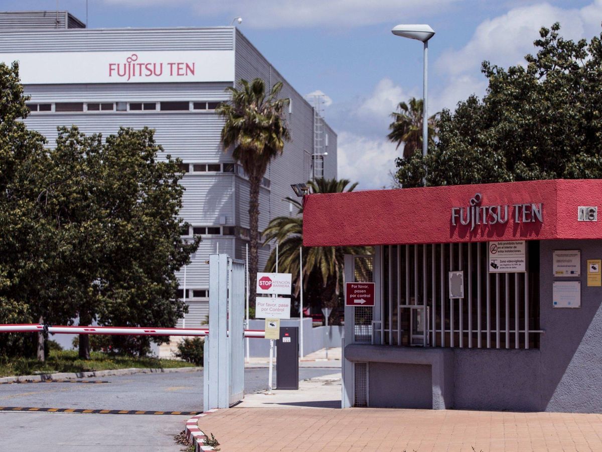Foto: Sede de Fujitsu Ten en el polígono Guadalhorce de Málaga. (EFE)