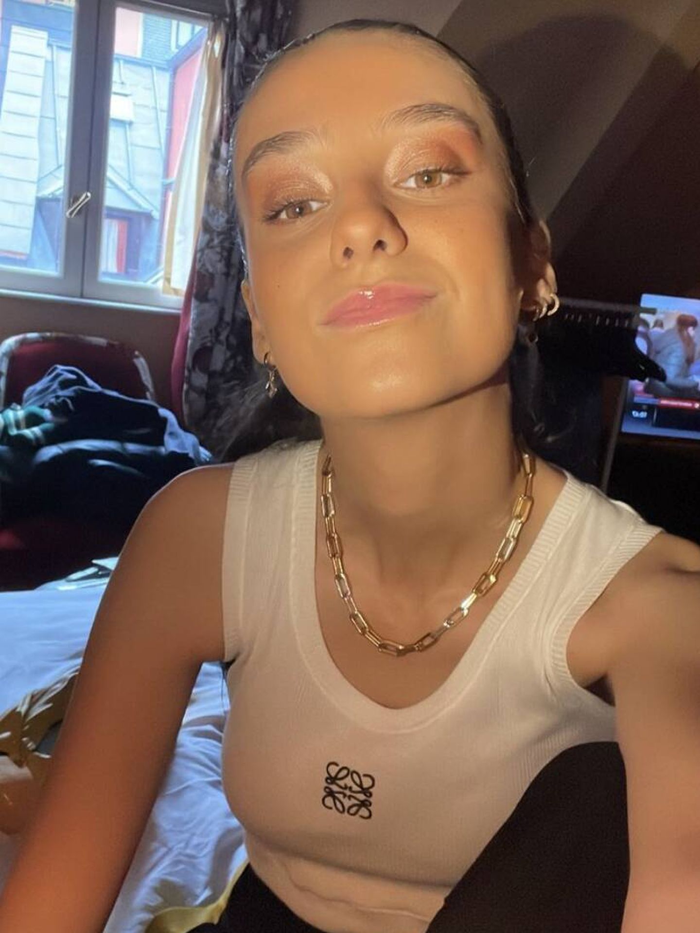 Victoria Federica, vestida de Loewe. (Instagram)