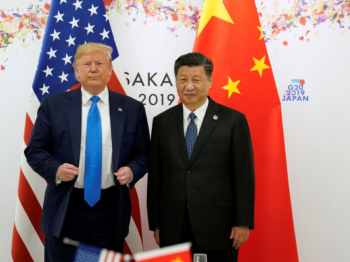 Foto: El presidente de EEUU, Donald Trump, y su homólogo chino, Xi Jinping. (Reuters)