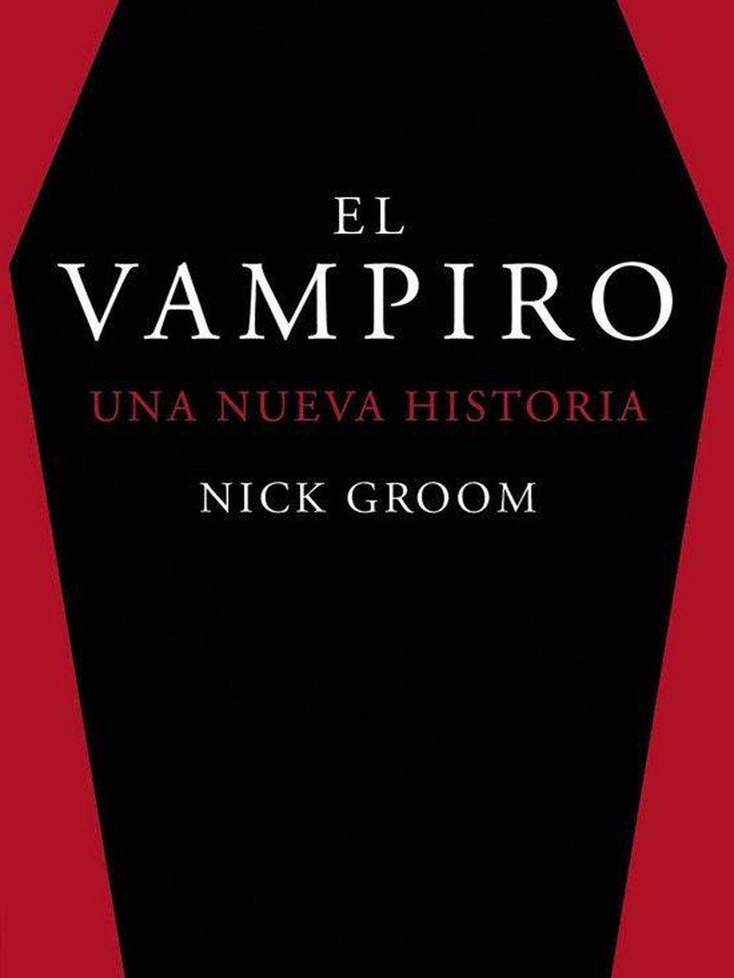 Cubierta de 'El vampiro', de Nick Groom