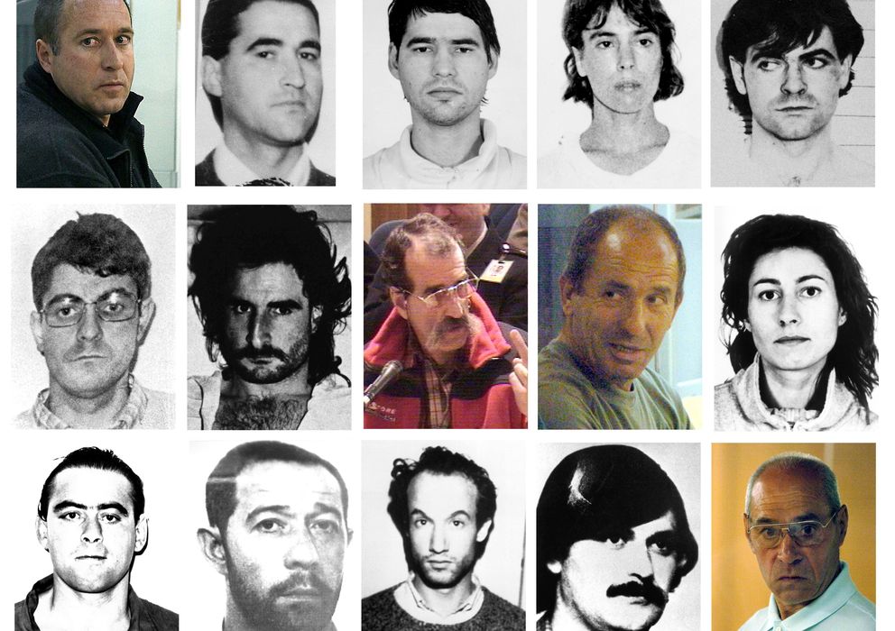 Foto: Fotografías de algunos de los presos que pueden beneficiarse tras la derogación de la doctrina Parot
