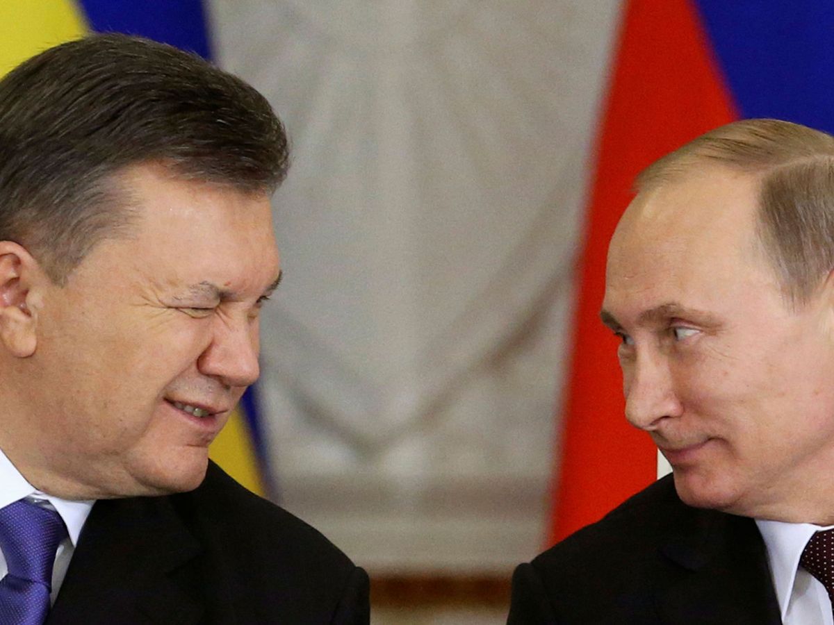Foto: Viktor Yanukóvich y Putin, en una foto de archivo de 2013. (Reuters/Sergei Karpukhin)